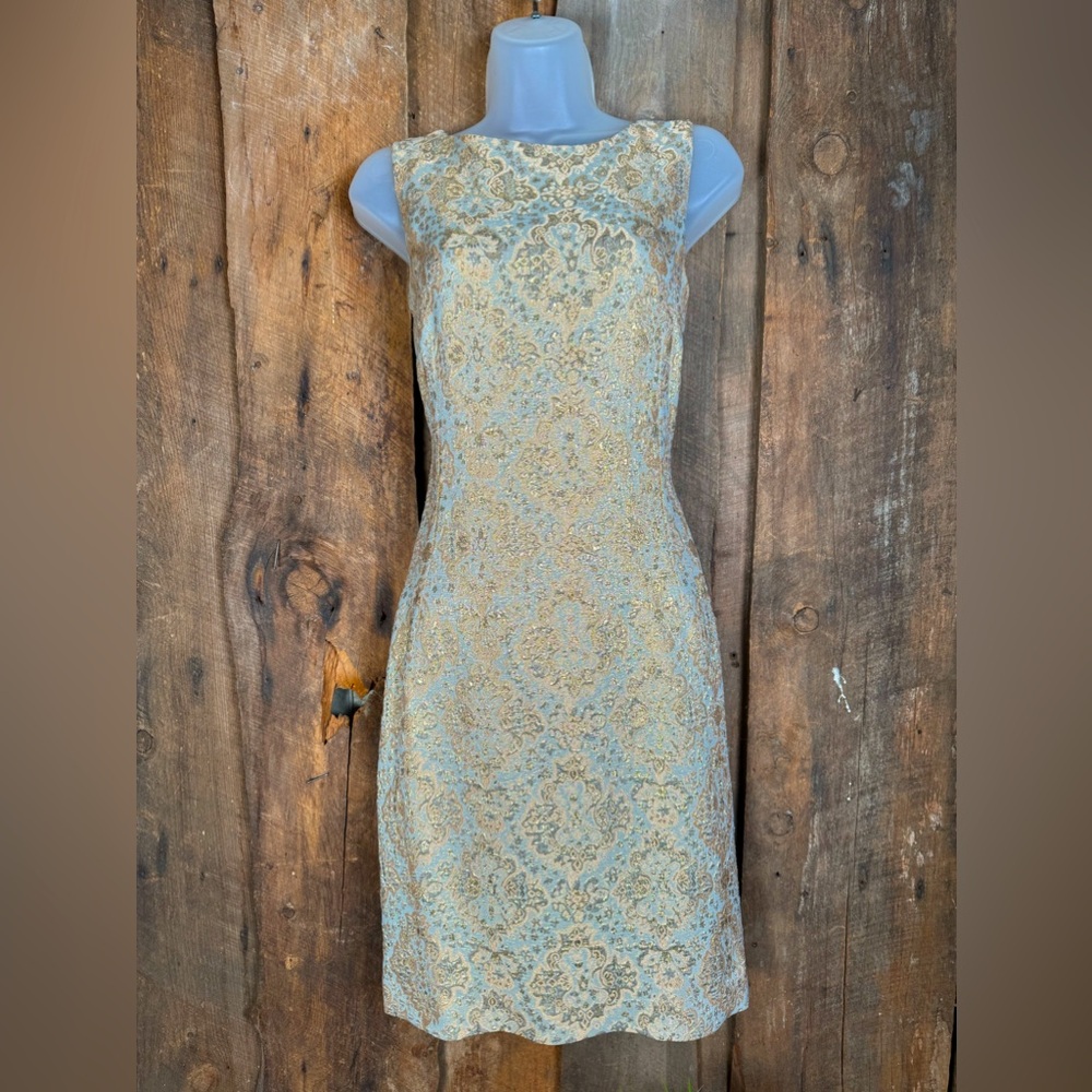 Dolce & Gabbana Gold Dress - Size 42 US size 4/6